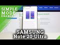 Gambar cover Easy Mode in SAMSUNG Galaxy Note 20 Ultra – How to Open & Use Simple Mode
