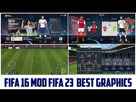Finally!! FIFA 16 MOD FIFA 23 PS5™ Android Offline | Real Face | Home Away | ET & Penalty Mode