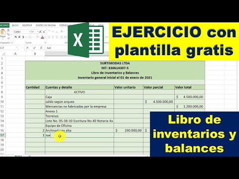 EJEMPLO de Libro de Inventarios y Balances
