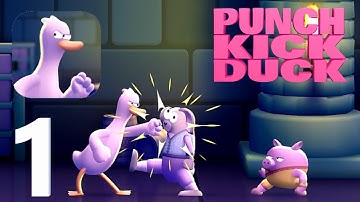 Punch Kick Duck - gameplay walkthrough part 1 all levels 1-5 ios android