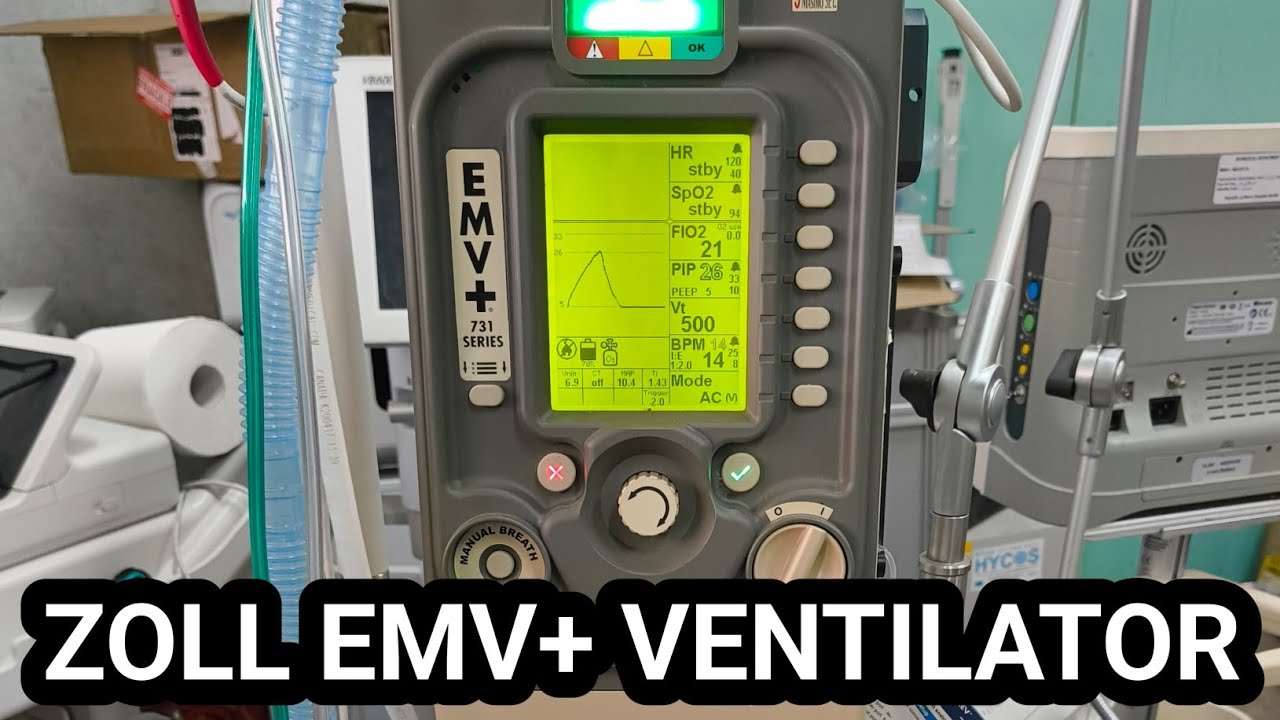 Аппарат искусственной вентиляции легких Zoll EMV+ 731 