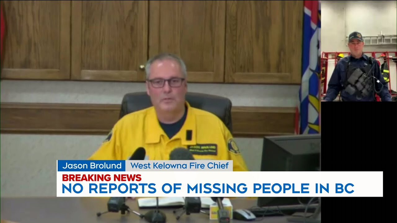 'Things are improving': Update from Kelowna region fire chiefs | B.C. Wildfire conditions