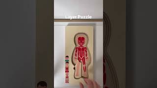 My Body 5-Layer Wooden Puzzle