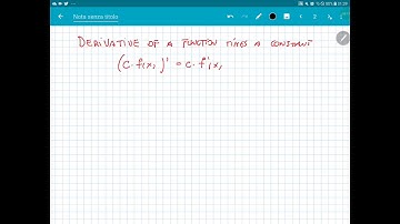 Calc 1 - Derivative of a constant times a function - proof