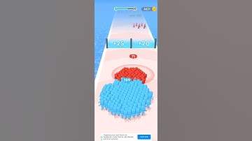 Count Master | Crowd Runners | level 61 #countmasters #crowdrunner3d #shorts #gameplay