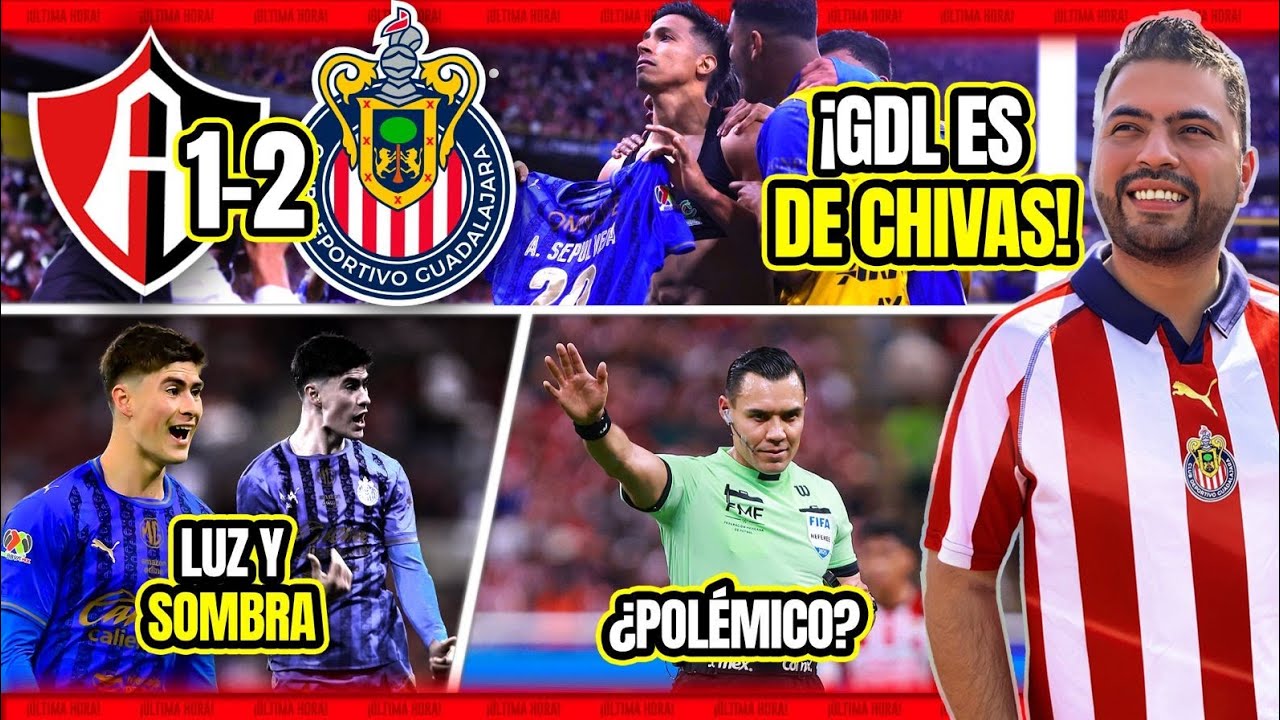 ⚠️ LLORA LA AKD POR PENALES: EL CLÁSICO TAPATÍO ES ROJIBLANCO. CHIVAS REGRESA A LA VICTORIA 