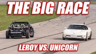 THE BIG RACE! (Leroy vs. Unicorn)