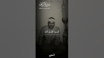 والذين يدعون من دونه لا يستجيبون | سورة الرعد برواية ورش عن نافع | البهتيمي #quran