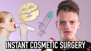 COSMETIC SURGERY at HOME DIY *painful product testing* - Philip Green