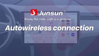 Junsun LY Series Car Stereo |Android Auto Wireless Connection