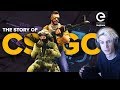 xQc Reacts to The Story of CS:GO: The Game That Never Dies | xQcOW