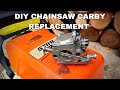 How to replace a carburetor  stihl 025 chainsaw simple and easy