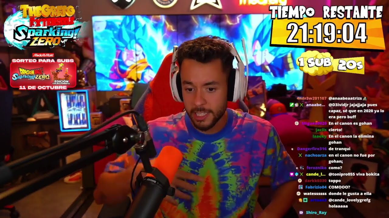 TheGrefg EXTENSIBLE DIA 3 DRAGON BALL SPARKING!