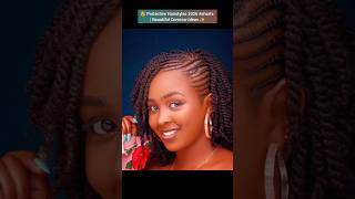 😍 Protective Hairstyles 2026 #shorts | Beautiful Cornrow Ideas ✨ #naturalhair #cornrows #hairstyles