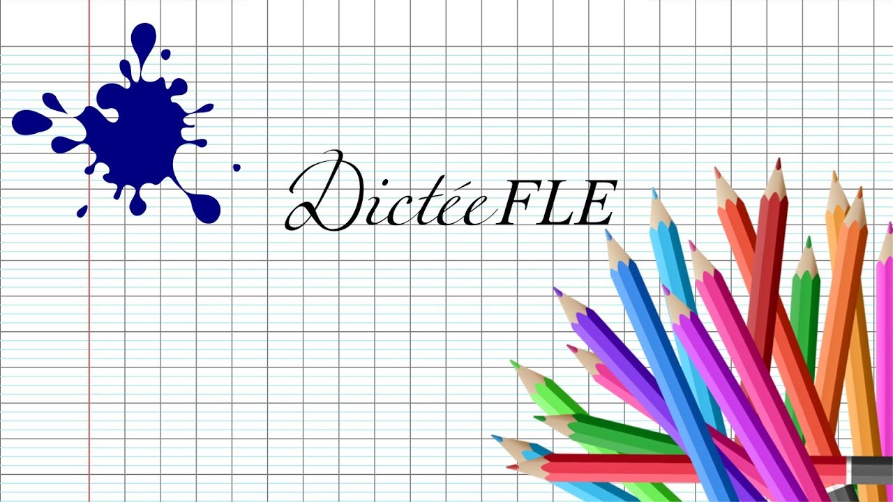 【Dictée FLE】 Les accords des couleurs