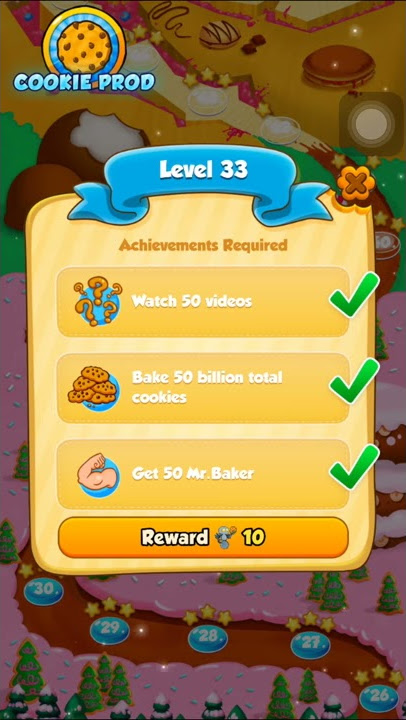 Cookie Clickers 2 Level 32 completed 