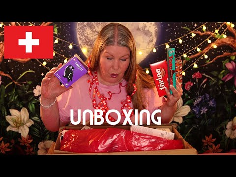ASMR UNBOXING 🇨🇭 Paket aus der Schweiz von Jessica ❤️