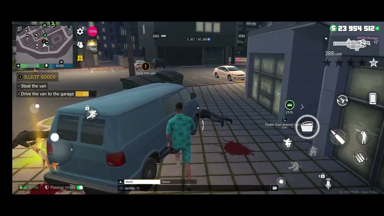 illict goods mission in Gco