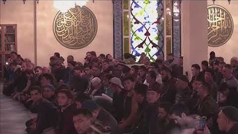 أذان القارئ عبدالرحمن الأركي في مسجد موسكو الجامع