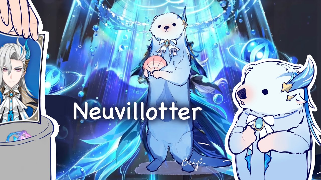 【Genshin fanart animation】Neuvillotter!