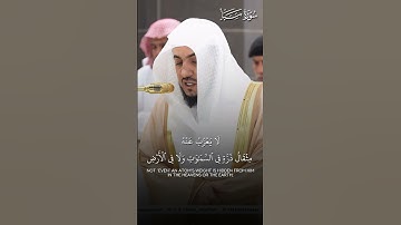 ما تيسر من سورة سبأ | تلاوة فضيلة الشيخ د.#الوليد_الشمسان