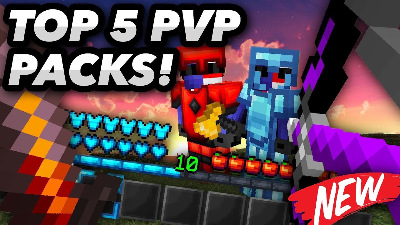 Top 5 New Pvp Texture Resource Packs For Minecraft Bedrock Mcpe Xbox Windows 10 Youtube