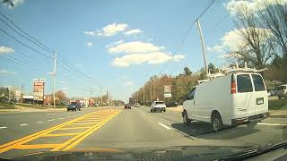 Driving in Smithfield, Rhode Island