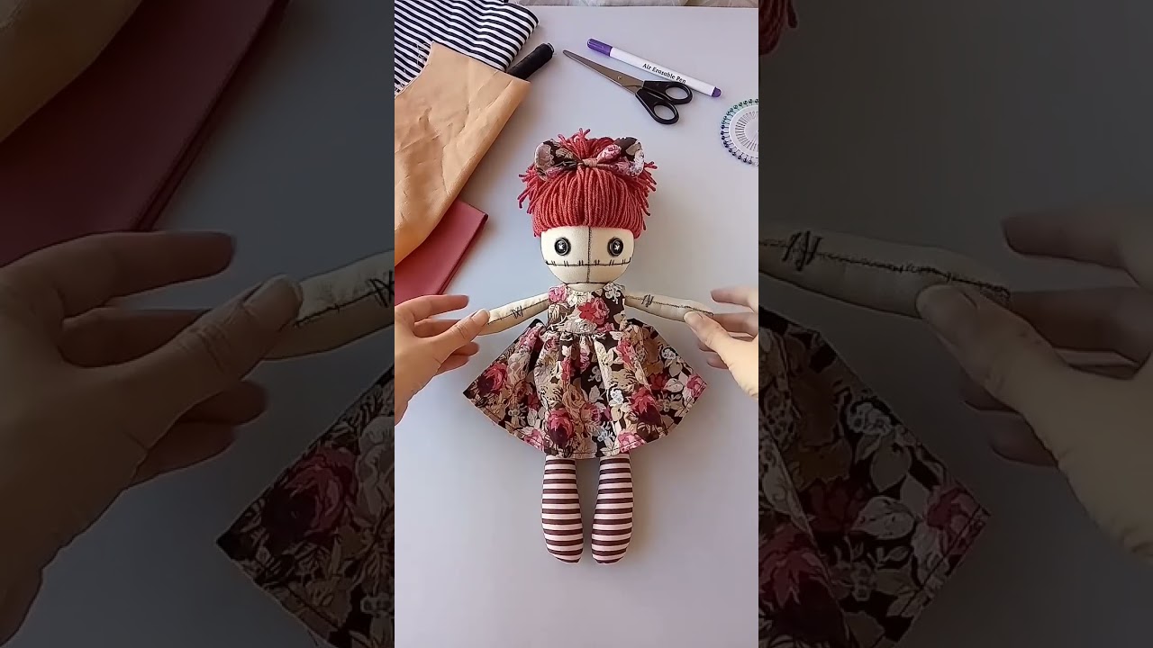 Voodoo Doll Pattern PDF 🧡 Link in comments!