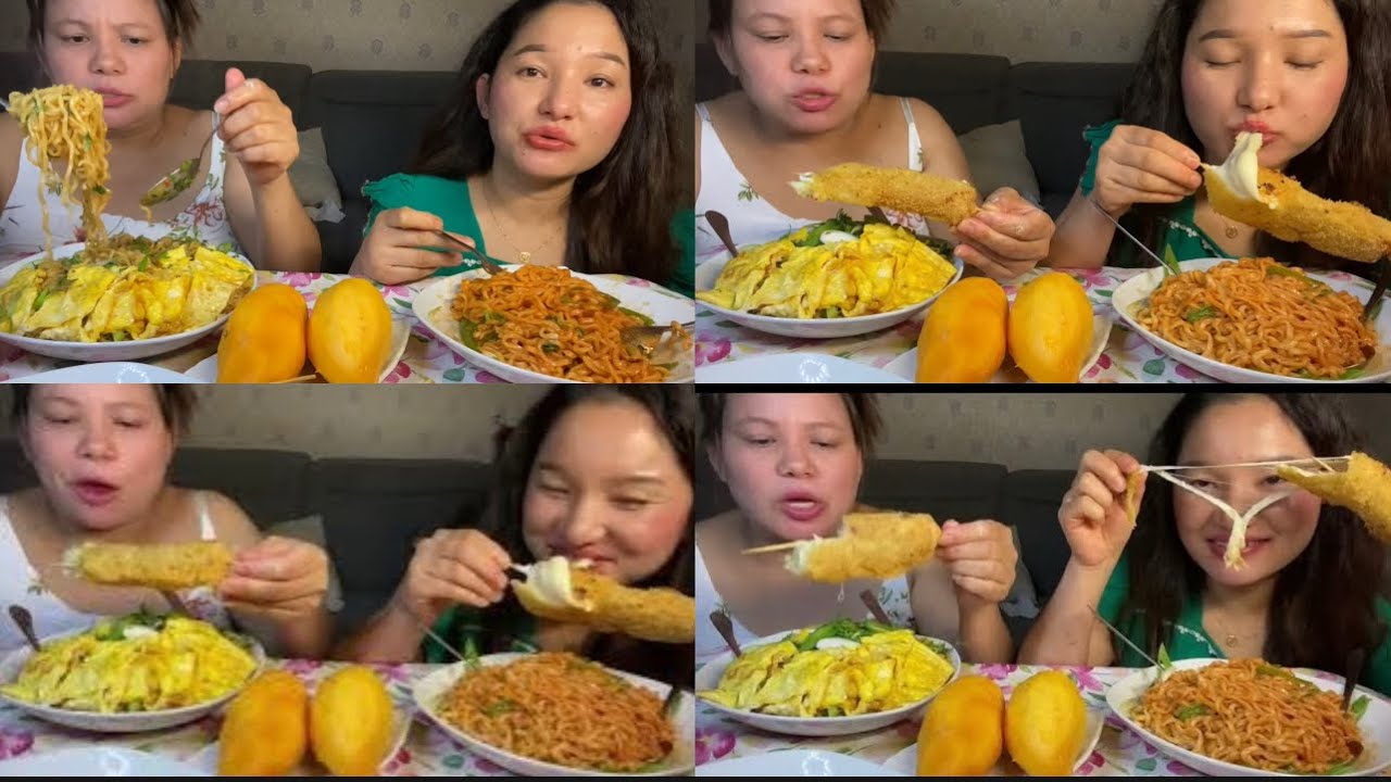 OMG आफैले बनाएको Cheese Corn Dog,अमीलो किम्ची,पिरो 2x spicy hot chicken flavor,Shin Ramyun soup