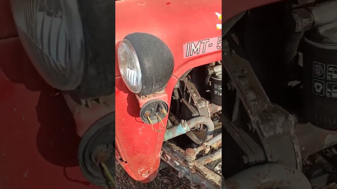 Traktor imt-533, (startimi i ndezjes me sabah, --10 gradë celzius, 20 janari 2026 Celinë)