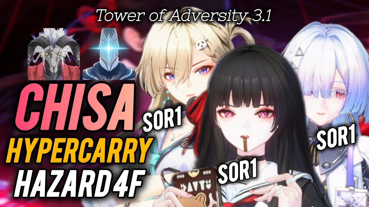 Chisa Premium Team | Hazard Tower 4F | Tower of Adversity 3.1 | Wuthering Waves 