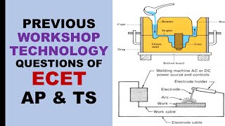 ECET WORKSHOP TECHNOLOGY || PREVIOUS 5 YEARS QUESTIONS