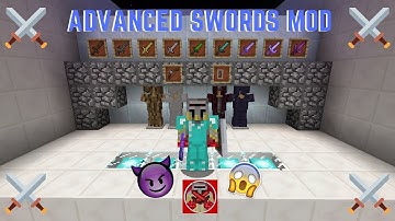 Mod Showcase #11: Advanced Swords Mod (Minecraft 1.12.2)