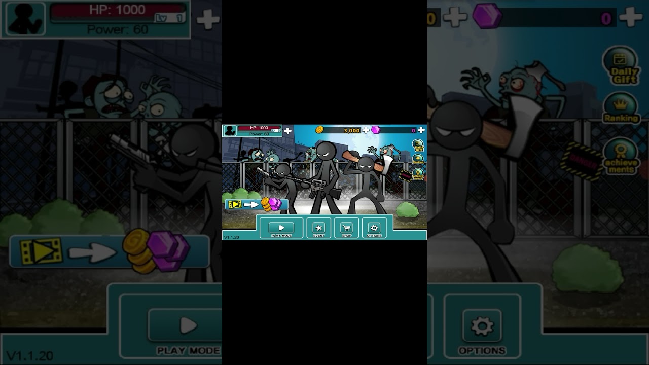 Anger of Stick 5: zombie Взлом с помощью lucky patcher, самостоятельно.