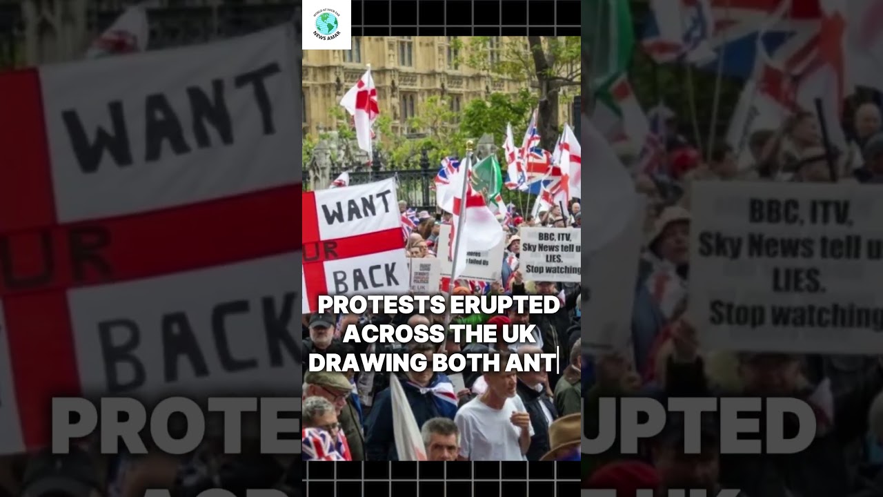UK Erupts in Anti-Immigration Protests!  