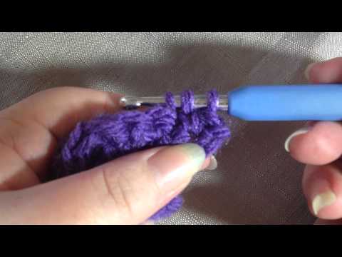 Half Double crochet US terms. How to.