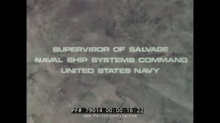 SALVAGE OF THE FLOATING DRYDOCK AFDM-2 U.S. NAVY FILM 79014 Xx
