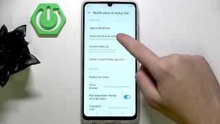 ZTE Blade A36 – How to Hide Sensitive Notifications from Lock Screen screenshot 4