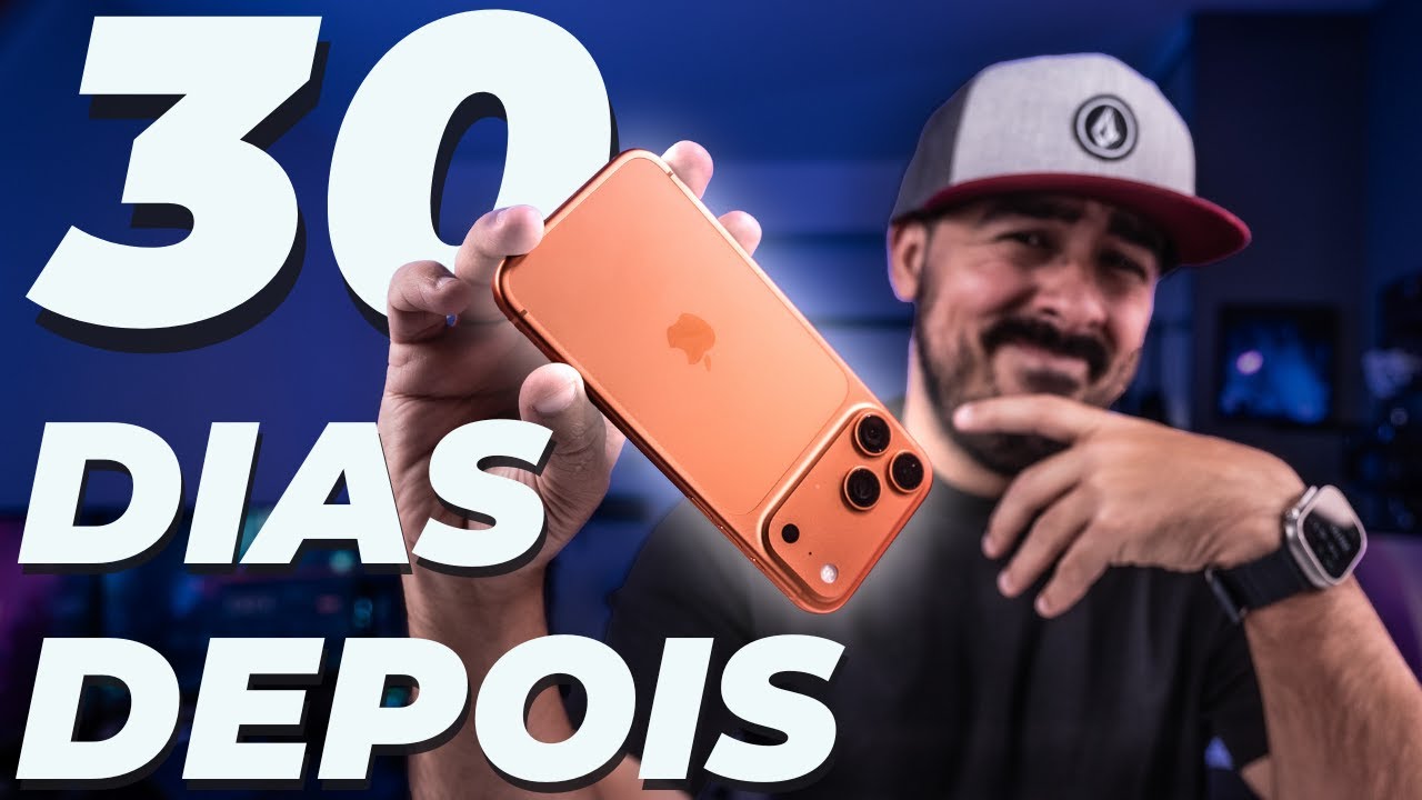 30 Dias Com o iPhone 17 Pro Max… E EU NÃO ESPERAVA ISSO