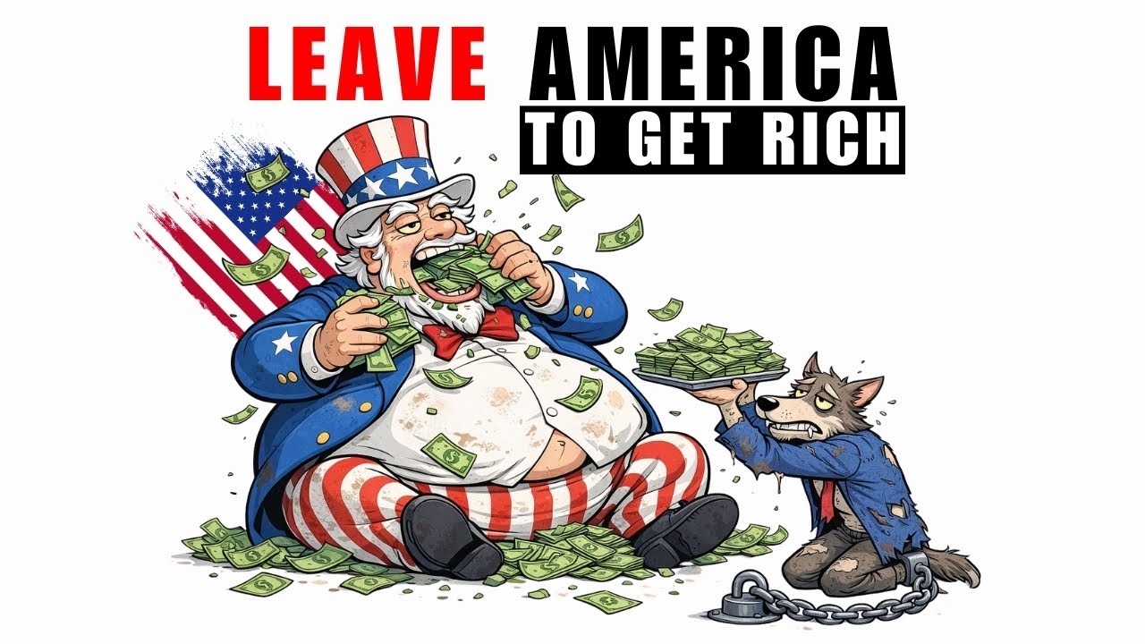 Leave AMERICA to Get Rich. (Geographic Arbitrage)