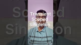 Design pattern ….. Transient, Scoped and Singleton Difference #csharp #singleton #scope #difference
