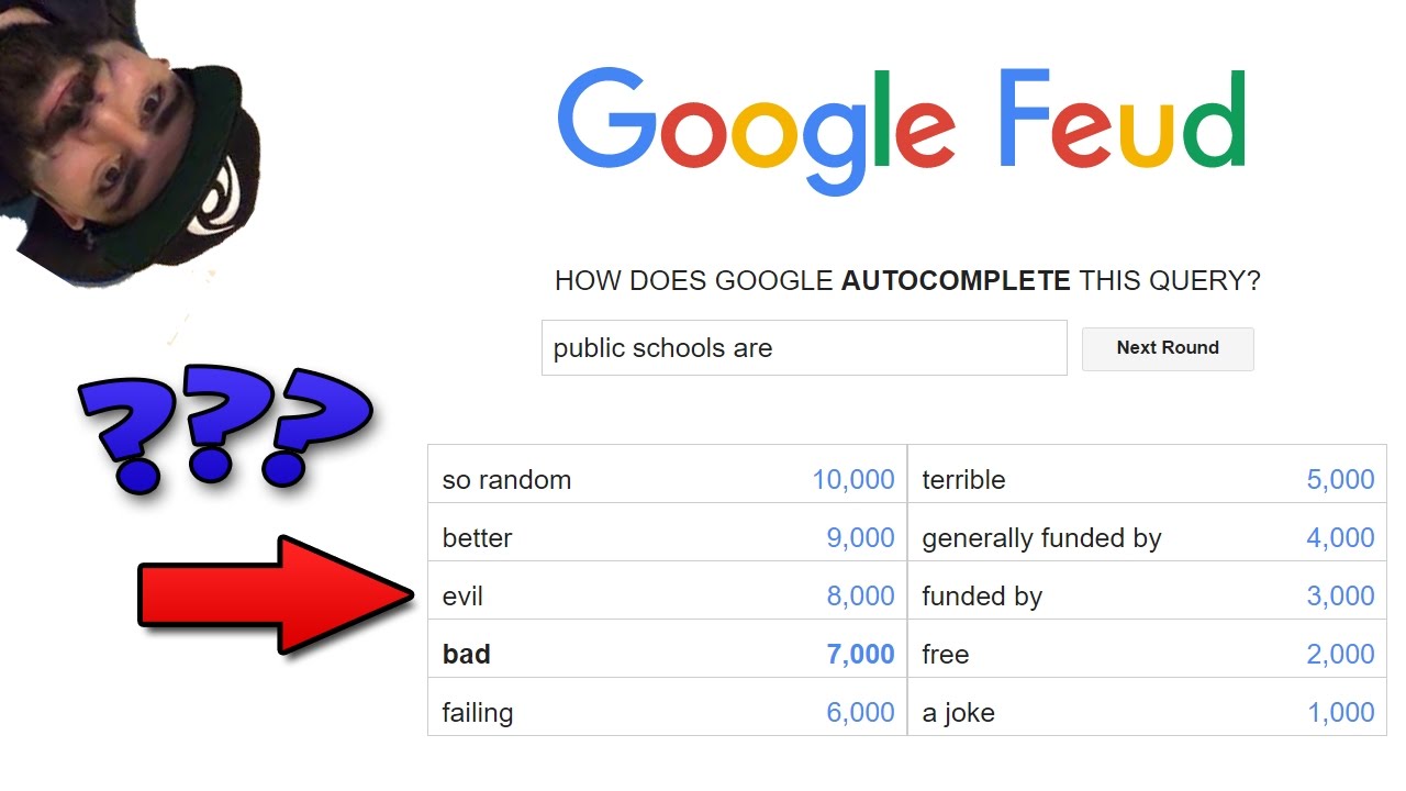 Google Feud - There are no such things as Best Friends ...