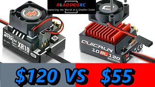 Which RC Drift ESC Is Right For You? (Hobbywing XR10 Stock Spec vs Quicrun 10BL120)