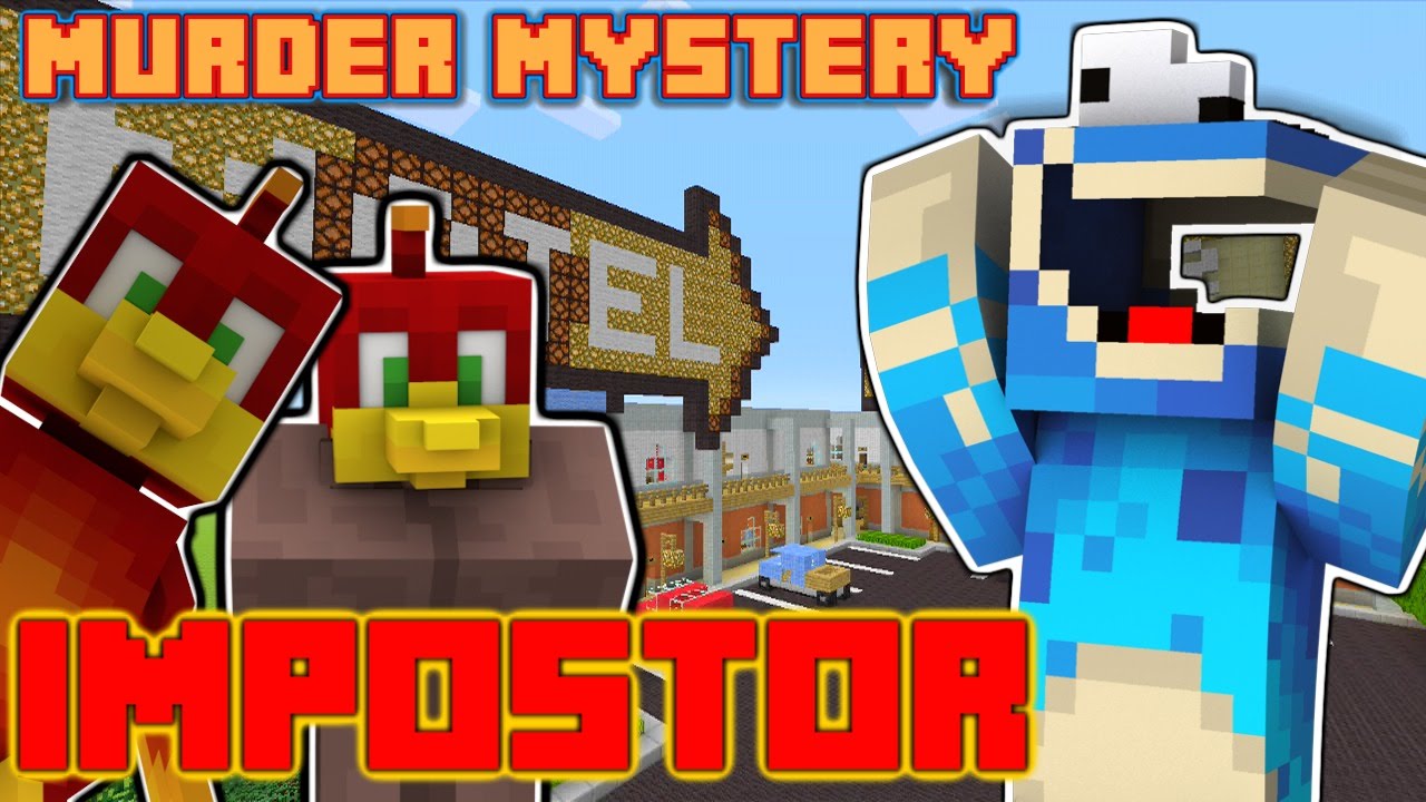 Minecraft Xbox - Murder Mystery | Motel 76 | IMPOSTOR!!