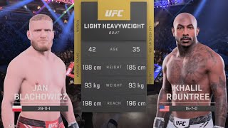 Jan Blachowicz vs Khalil Rountree