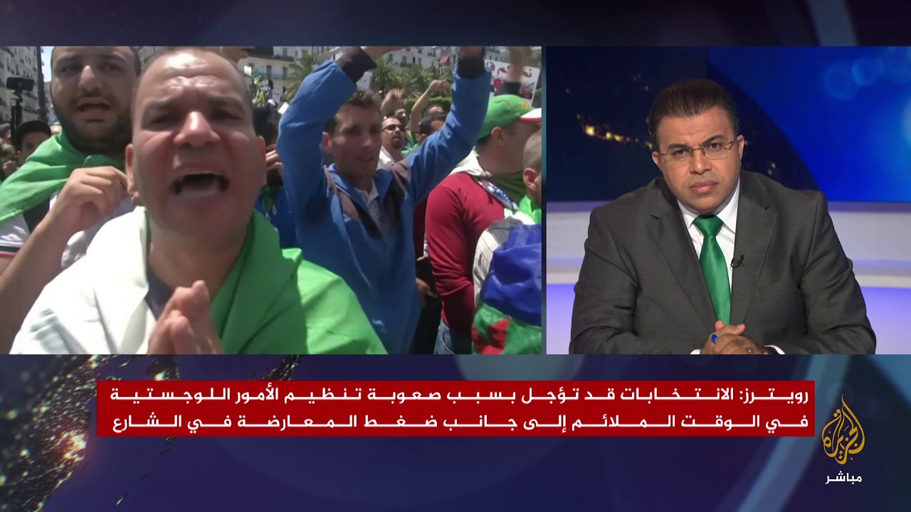 المسائية | آلاف المتظاهرين في الجزائر للمطالبة بتنحية رموز نظام بوتفليقة
