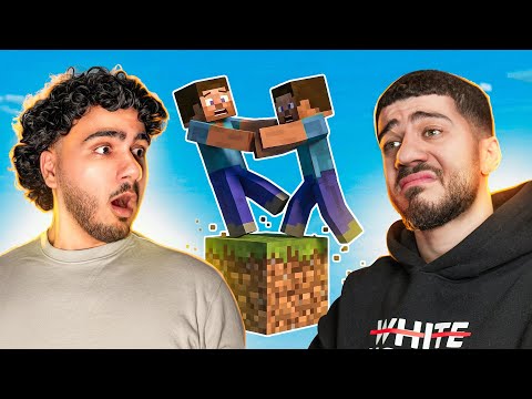 ماينكرافت تحدي البلوكة الوحدة مع مازن | Minecraft