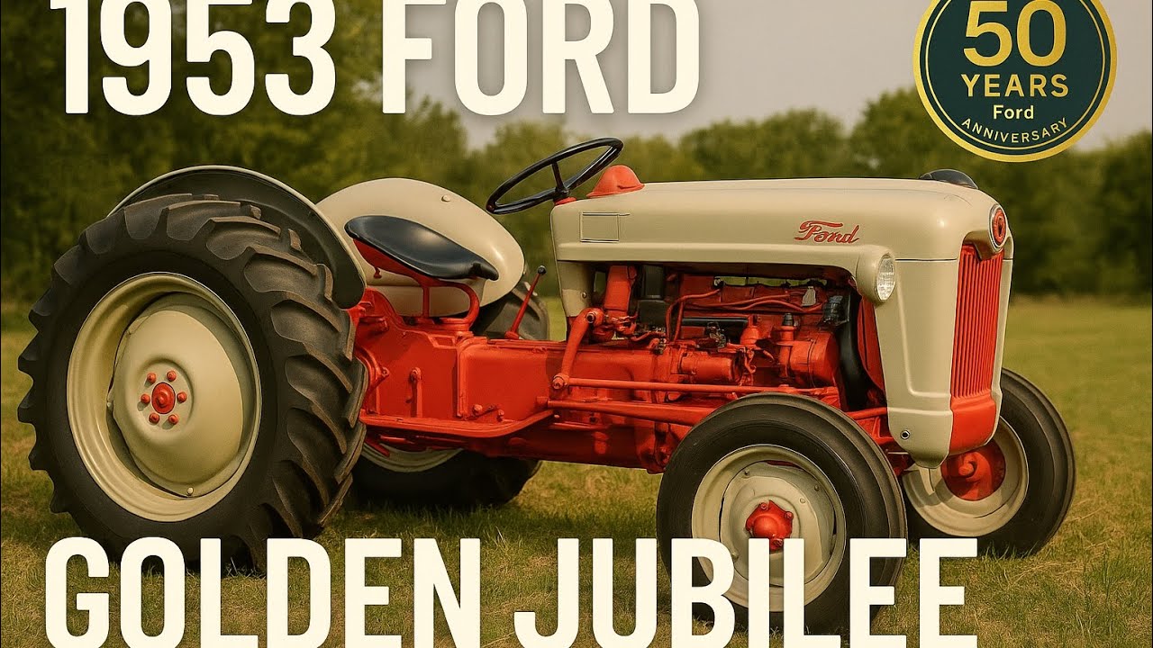 Power From the Past! Ford’s 50th Anniversary Gift to Farmers – 1953 Golden Jubilee 