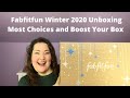 Fabfitfun Winter Unboxing / Most Customization Choices