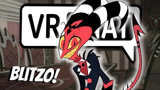 Blitzo Tries Avoiding Stolas On VRCHAT! (Funny Voice Trolling Moments)